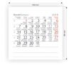 Kalendarze biurkowe - parametry